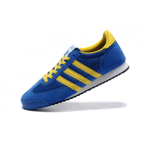 adidas dragon bleu jaune