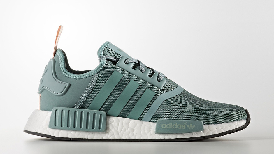 adidas nmd r1 verte femme