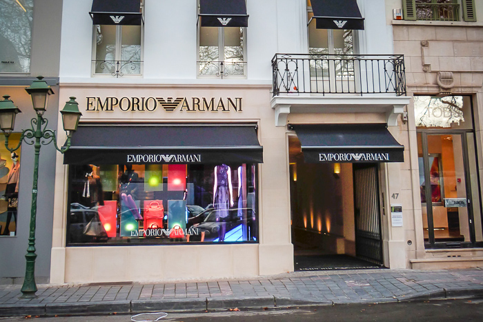 giorgio armani bruxelles